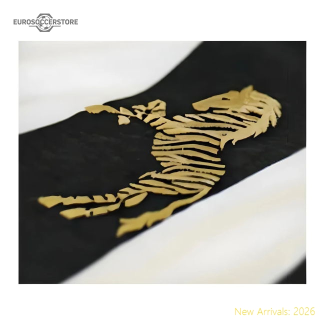 La Zebra Home Retro Football Shirt-PitchVibe Kits