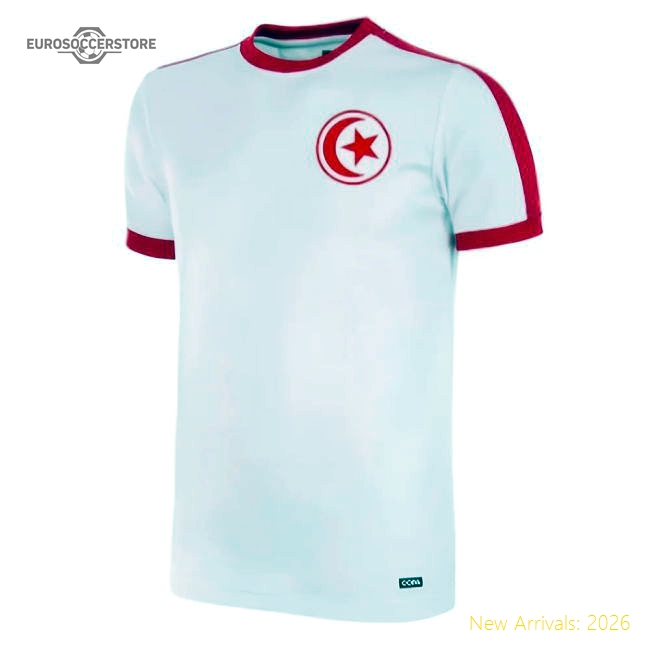 Tunisia 1980s Retro Football Shirt-PitchVibe Kits