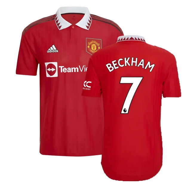 2022-2023 Man Utd match-style Home Shirt (BECKHAM 7)