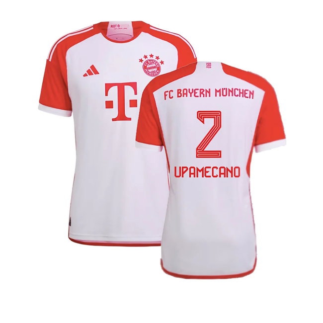 2023-2024 Bayern Munich match-style Home Shirt (Upamecano 2)