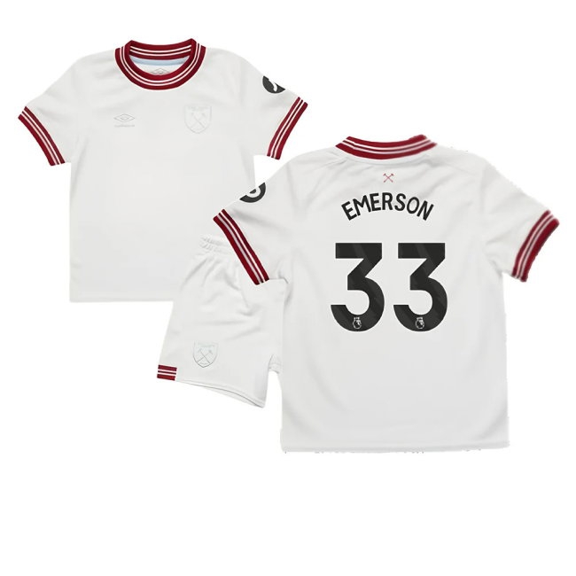 2023-2024 West Ham Away Infant Mini Kit (EMERSON 33)