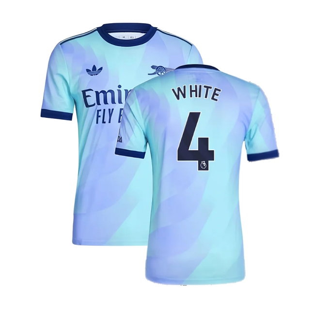 2024-2025 Arsenal match-style Third Shirt (White 4)