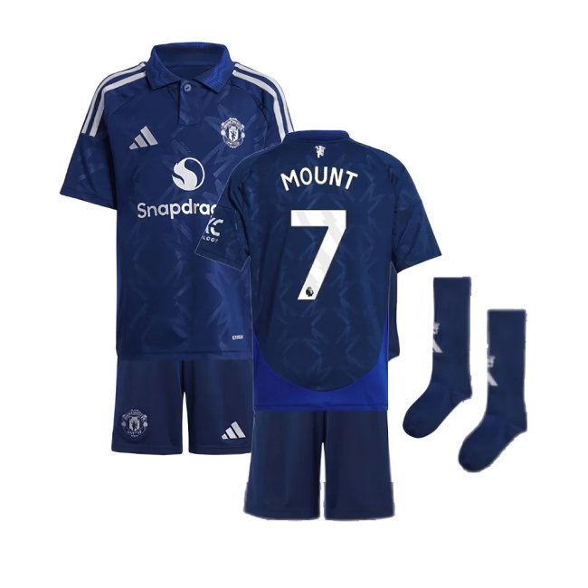 2024-2025 Man Utd Away Mini Kit (Mount 7)
