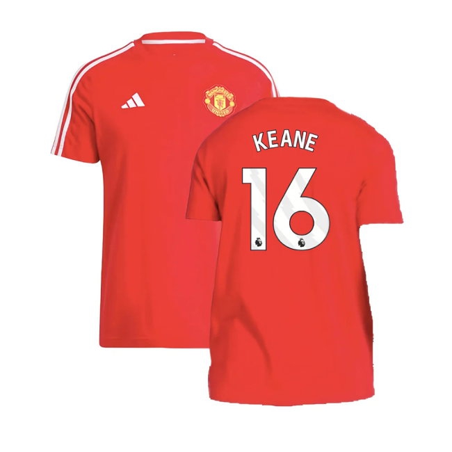 2024-2025 Man Utd DNA Tee (Red) (Keane 16)