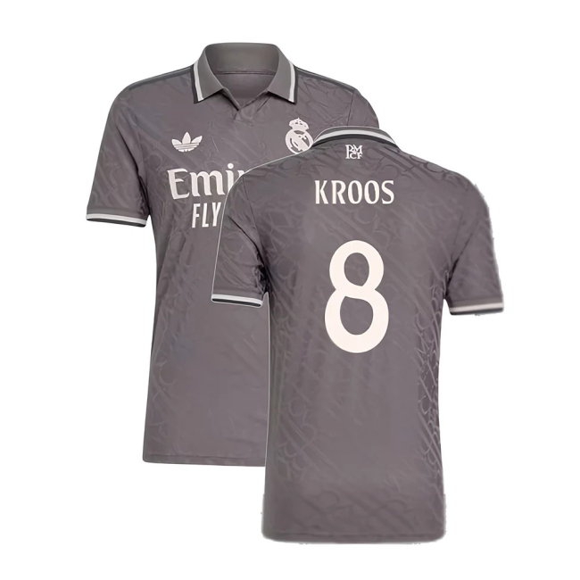 2024-2025 Real Madrid match-style Third Shirt (Kroos 8)