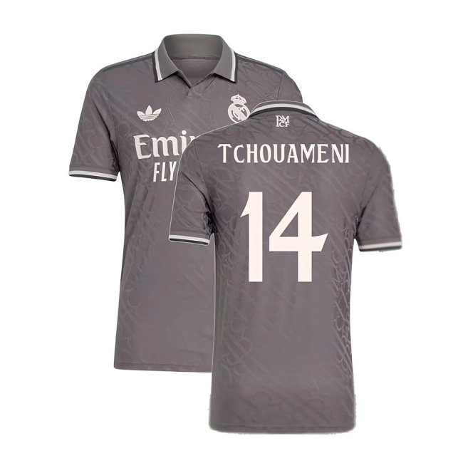 2024-2025 Real Madrid match-style Third Shirt (Tchouameni 14)