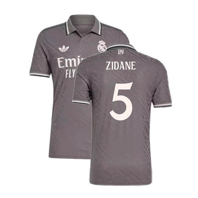2024-2025 Real Madrid match-style Third Shirt (Zidane 5)