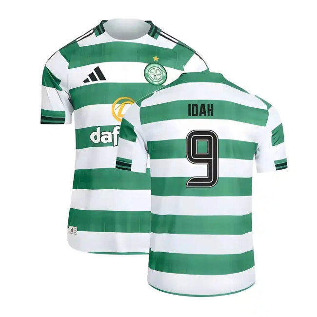 2025-2026 Celtic match-style Home Shirt (Idah 9)