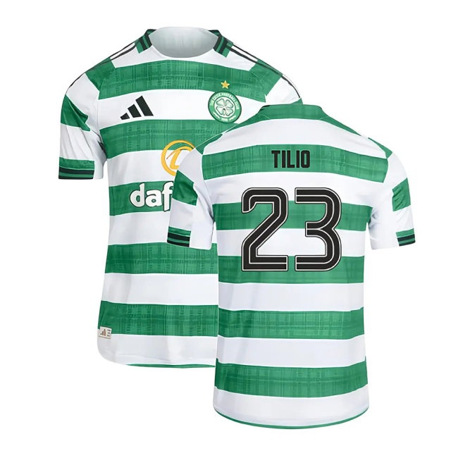 2025-2026 Celtic match-style Home Shirt (Tilio 23)