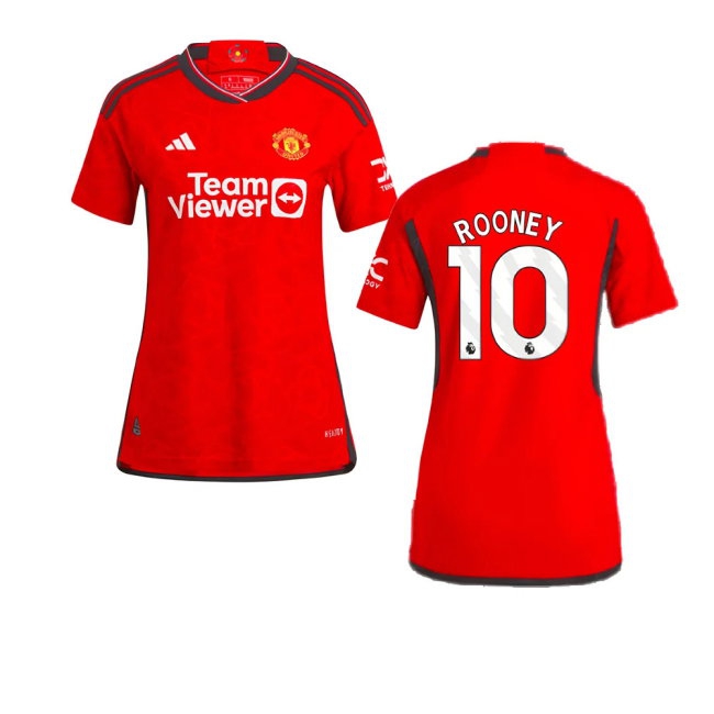 2023-2024 Man Utd match-style Home Shirt (Ladies) (Rooney 10)