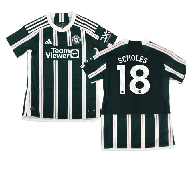 2023-2024 Man Utd match-style Away Shirt (Ladies) (Scholes 18)