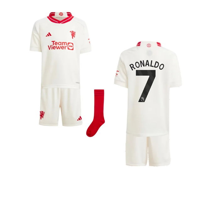 2023-2024 Man Utd Third Mini Kit (Ronaldo 7)