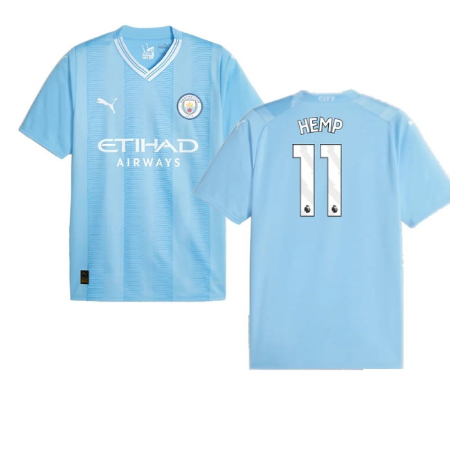 2023-2024 Man City Home Shirt (Hemp 11)