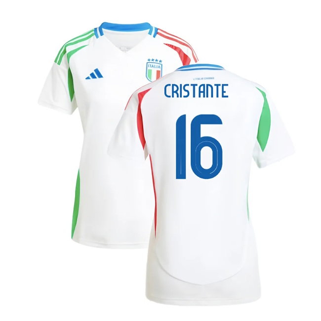 2024-2025 Italy Away Shirt (Ladies) (CRISTANTE 16)