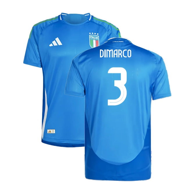 2024-2025 Italy match-style Home Shirt (DIMARCO 3)