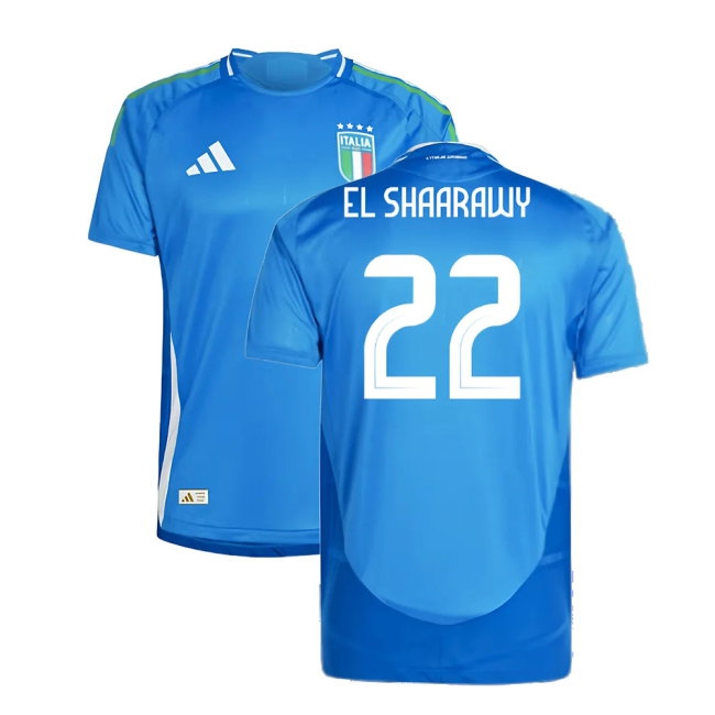 2024-2025 Italy match-style Home Shirt (EL SHAARAWY 22)