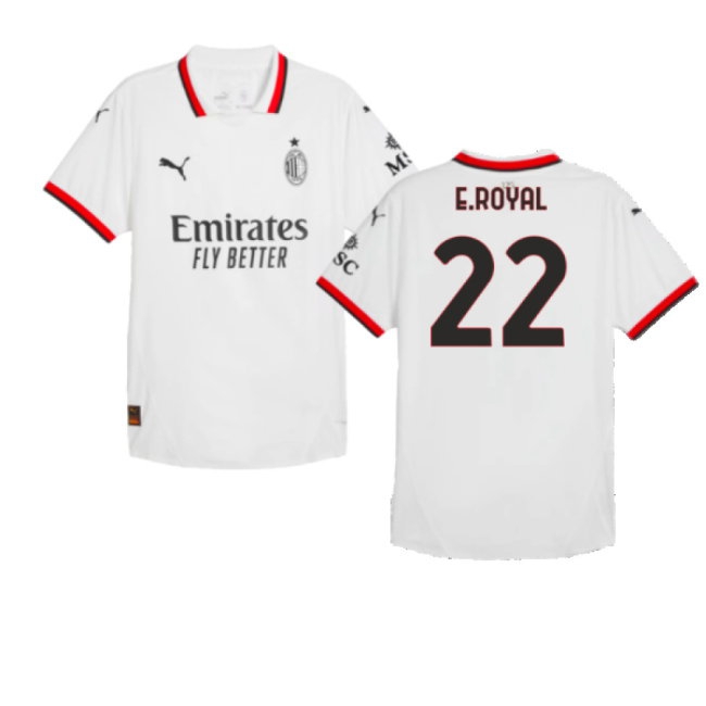 2024-2025 AC Milan Away match-style Shirt (E.Royal 22)