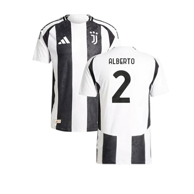 2024-2025 Juventus match-style Home Shirt (Alberto 2)