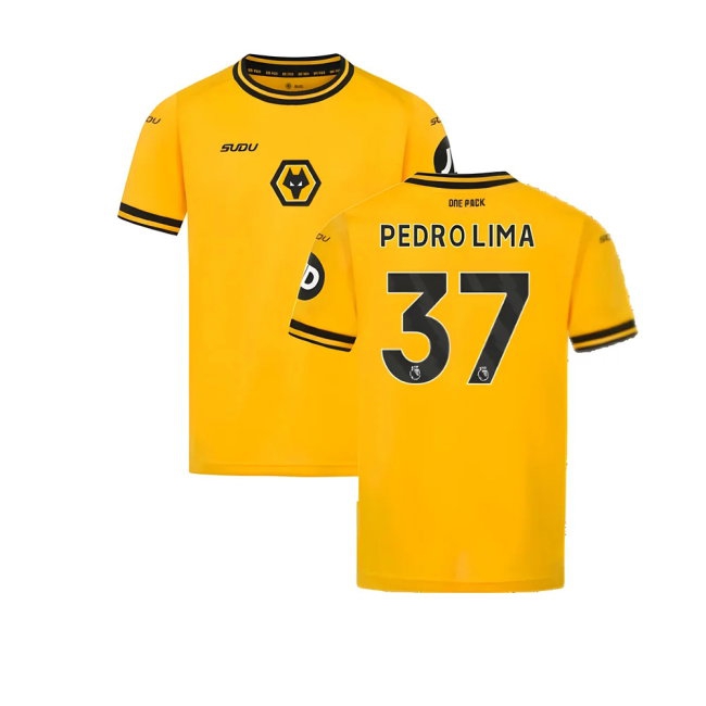 2024-2025 Wolves Home Shirt (Kids) (Pedro Lima 37)