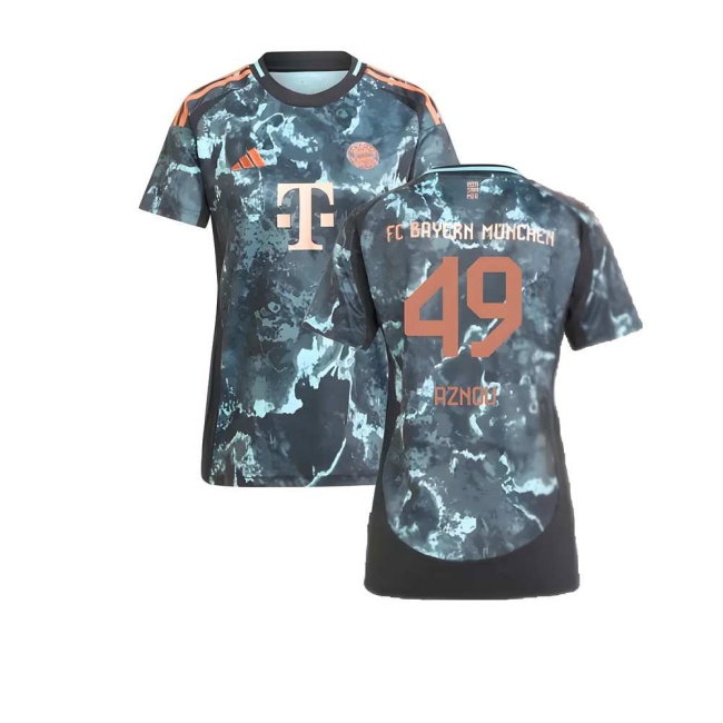 2024-2025 Bayern Munich Away Shirt (Womens) (Aznou 49)