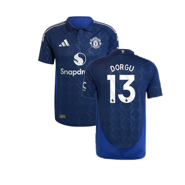 2024-2025 Man Utd match-style Away Shirt (Dorgu 13)