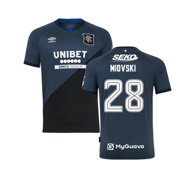 2025-2026 Rangers Third Shirt (Miovski 28)