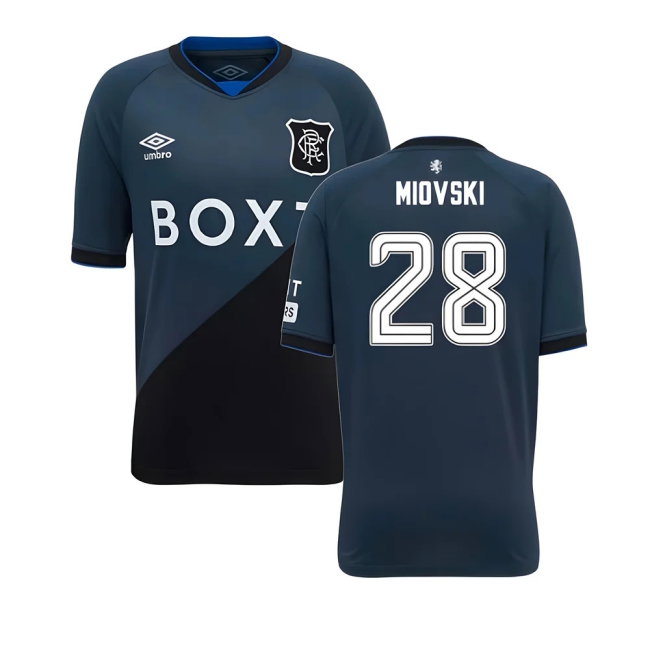 2025-2026 Rangers Third Shirt (Kids) (Miovski 28)