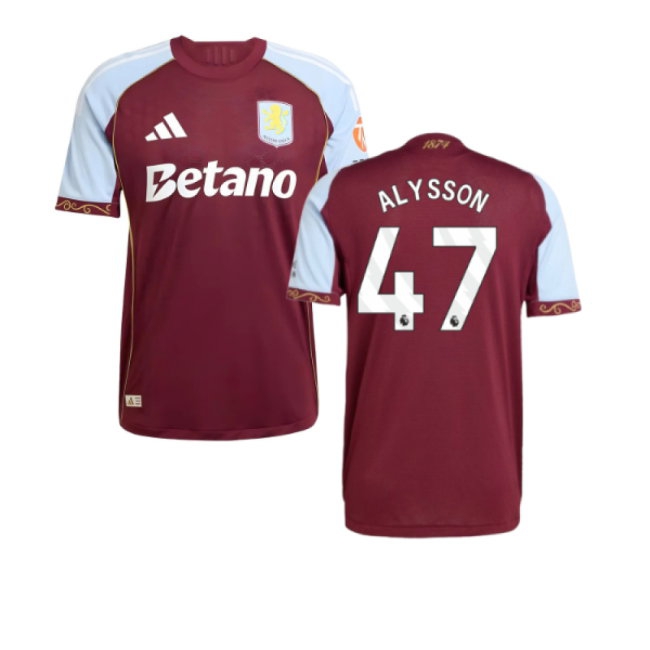 2025-2026 Aston Villa match-style Home Shirt (Alysson 47)