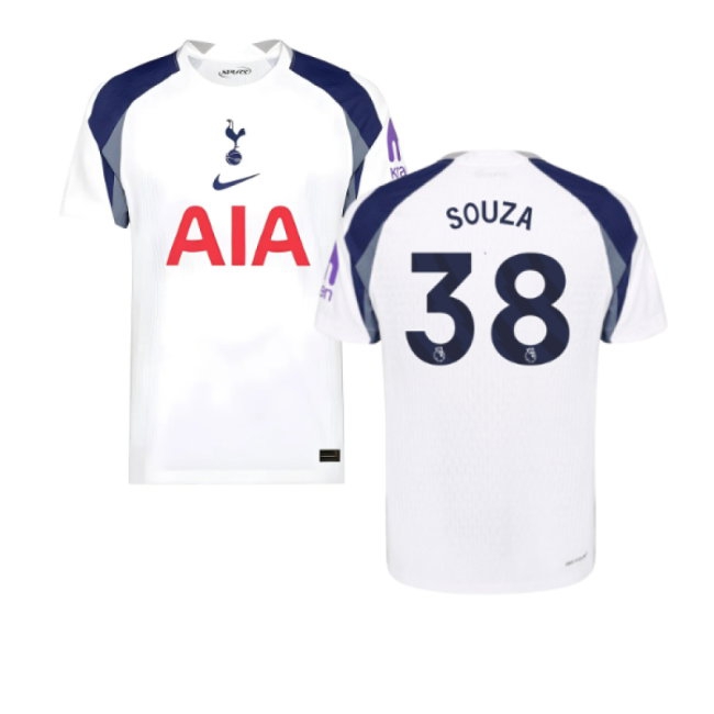 2025-2026 Tottenham Hotspur match-style Home Shirt (Souza 38)