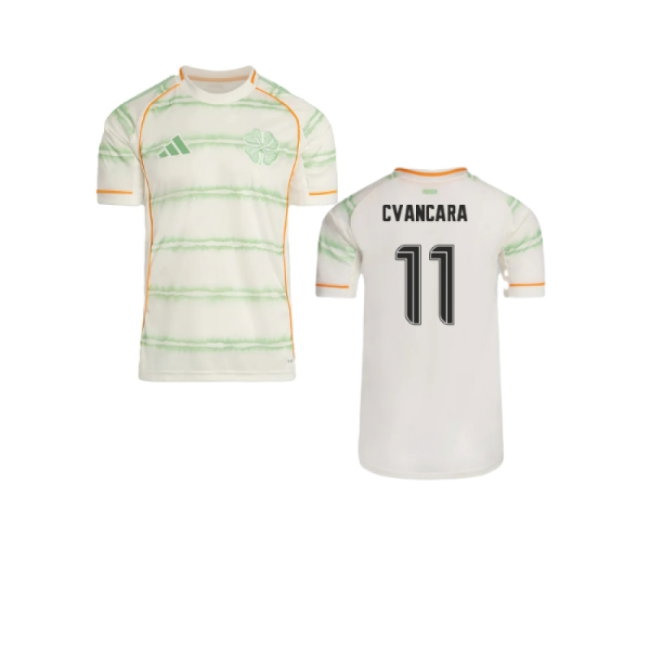 2025-2026 Celtic Third Shirt (Unsponsored) (Cvancara 11)