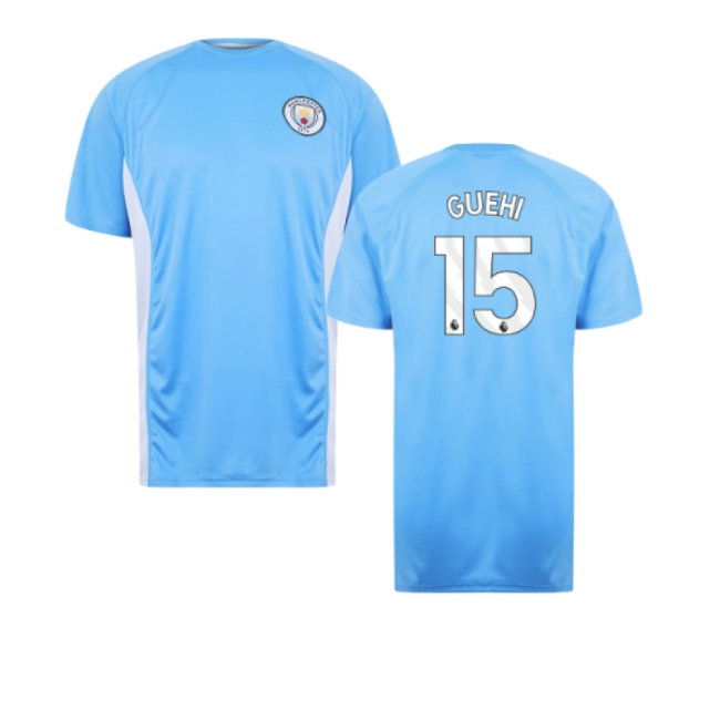 Man City Poly T-Shirt (Blue) (Guehi 15)