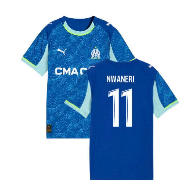 2025-2026 Marseille Third Shirt (Kids) (Nwaneri 11)