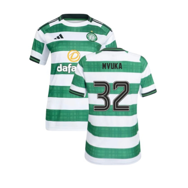 2025-2026 Celtic Home Shirt (Womens) (Mvuka 32)