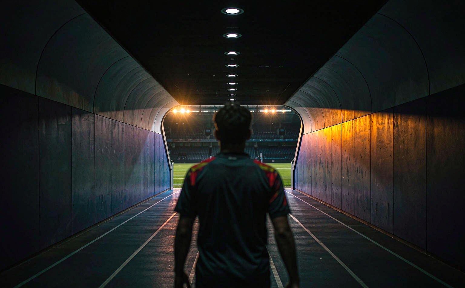 The tunnel view before a European night