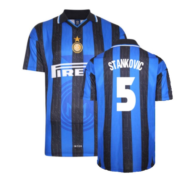 1998 Inter Milan Home Shirt (M) (Excellent) (STANKOVIC 5)
