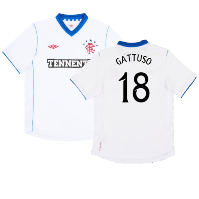 Rangers 2012-13 Away Shirt (M) (Mint) (GATTUSO 18)