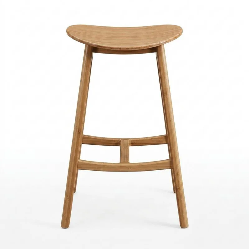Bambus Barhocker Natur 75cm
