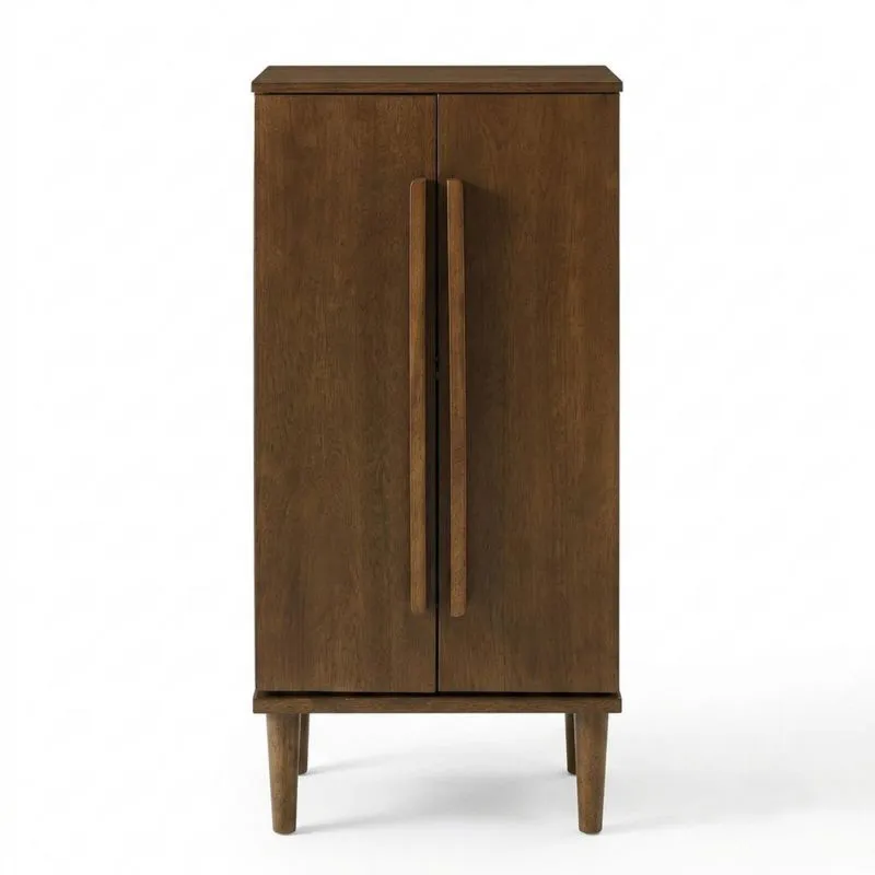 Schrank aus Massivholz Braun 75x40x140cm