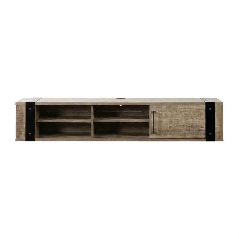 TV-Schrank aus Eichenfaserplatte 160x40x30cm