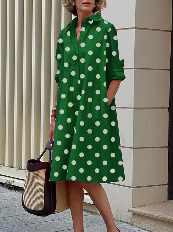 lässiges und elegantes Cardigan-Kleid im Color-Blocking-Stil