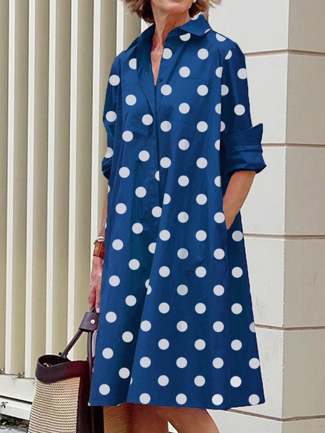 lässiges und elegantes Cardigan-Kleid im Color-Blocking-Stil