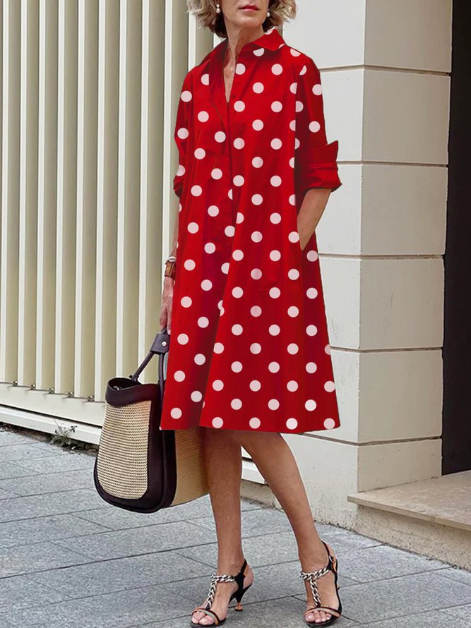 lässiges und elegantes Cardigan-Kleid im Color-Blocking-Stil
