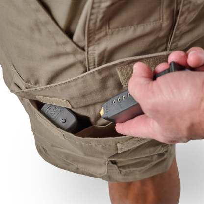 Herren Tactical-Cargoshorts mit Stretch und vielen Taschen