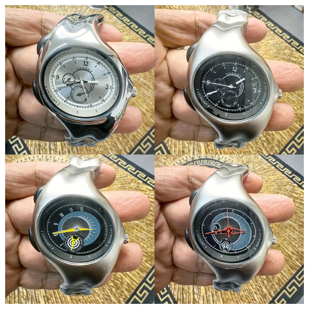 Y2K Liquid Metal Chrono