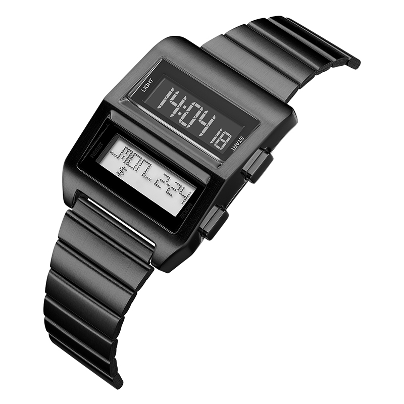 1970s Retro-Futuristic Digital Watch - A0324