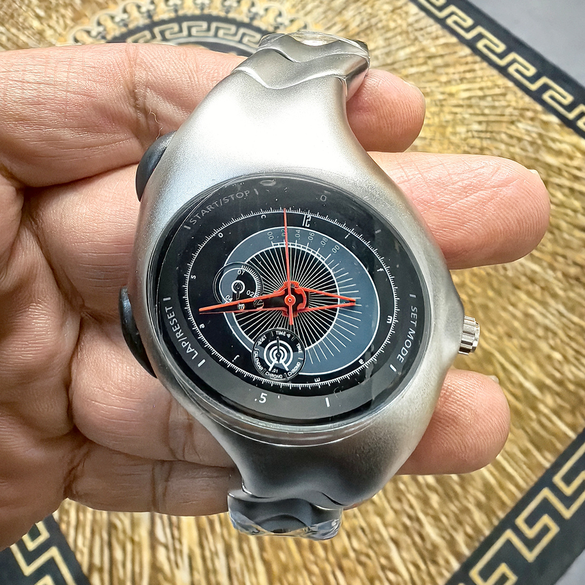 Y2K Liquid Metal Chrono