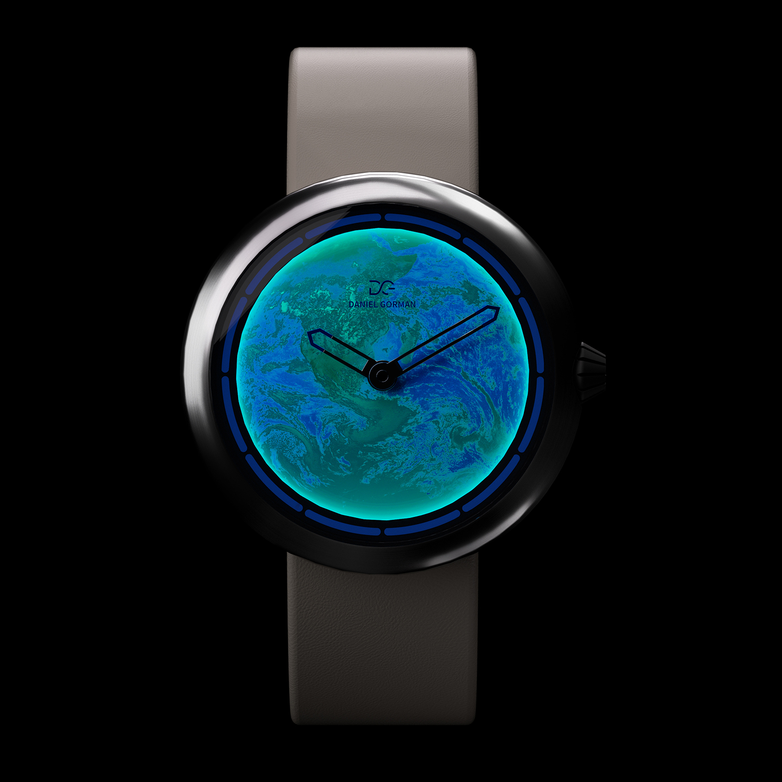 π Series Moon Dial 3D DG9314.SU