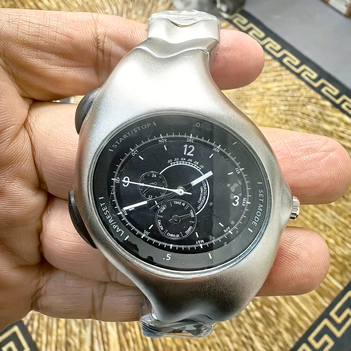 Y2K Liquid Metal Chrono