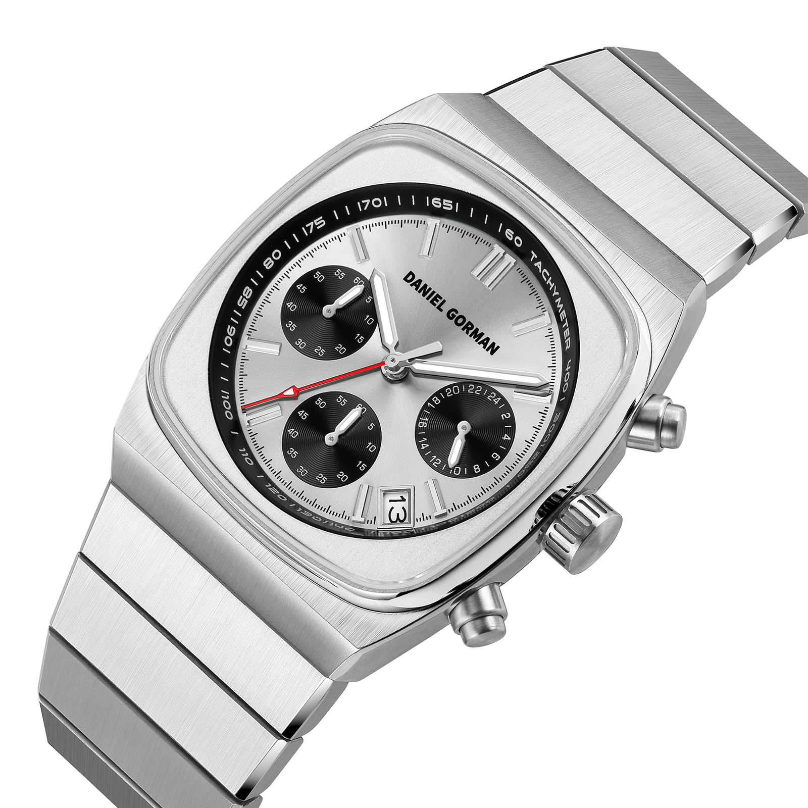 Vintage Square Chronograph DG9008.SS
