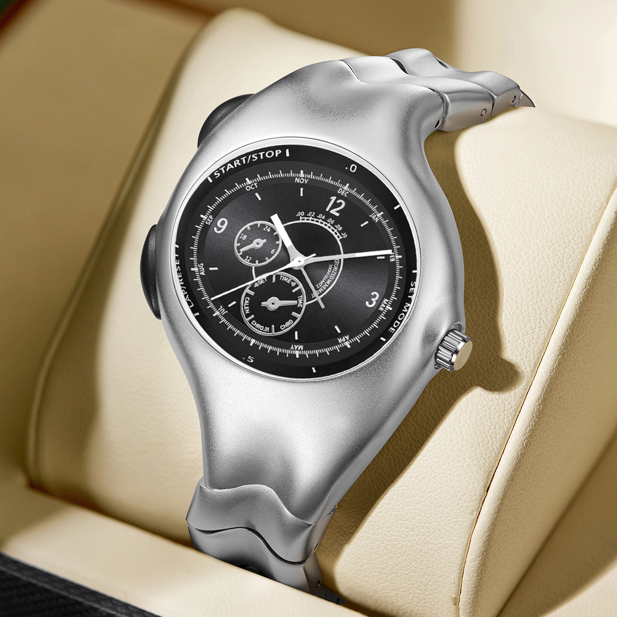 Y2K Liquid Metal Chrono